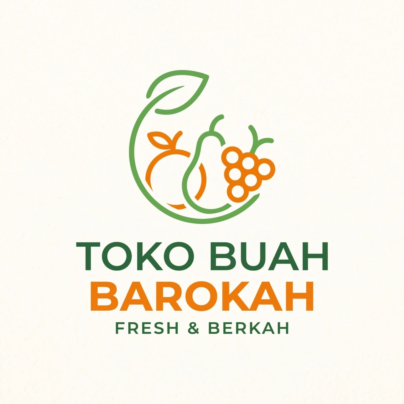 Logo Utama Toko Buah Barokah